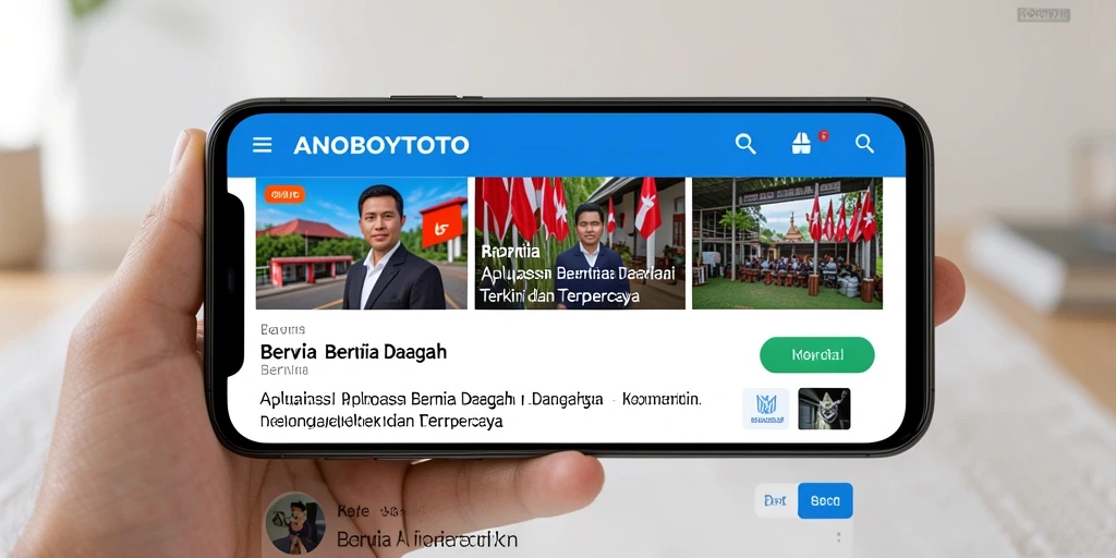 Tampilan antarmuka aplikasi ANOBOYTOTO yang menarik dan informatif.