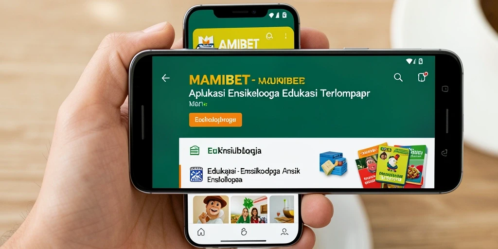 Antarmuka MAMIBET yang menarik dan informatif.